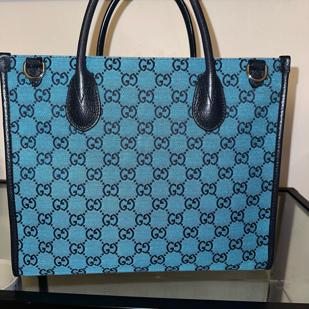Gucci Canvas Tote - image 3